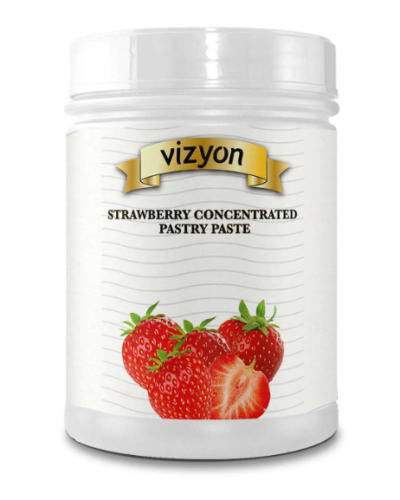 Vizyon Strawberry concentrated pastry paste