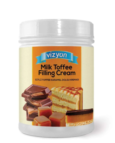 Vizyon Milky toffee caramel filling